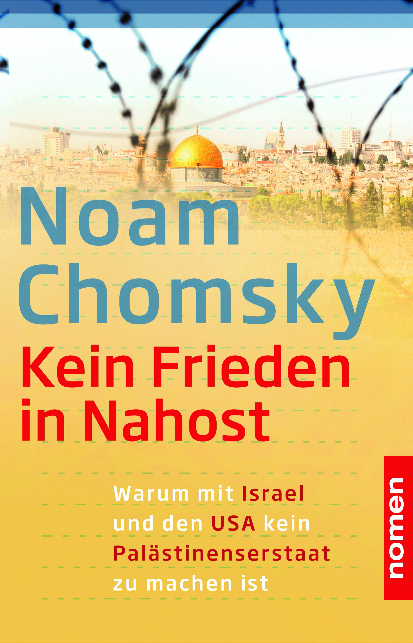 Buchcover "Kein Frieden in Nahost" von Noam Chomsky